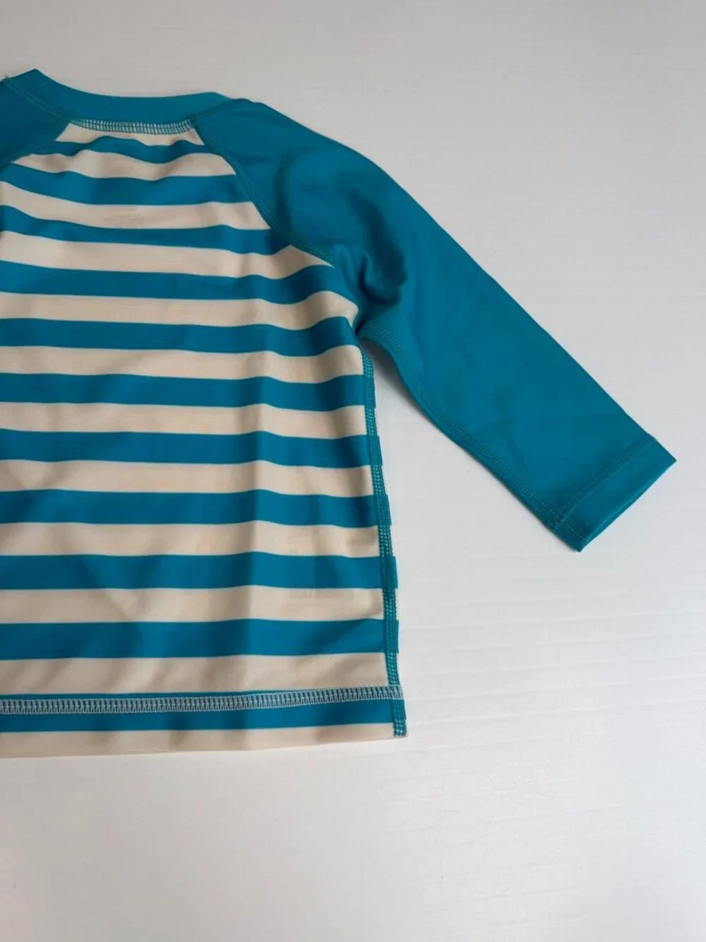 Tea Rash Guard Baby 12 Month Stripe UPF Beach Pool Swim Shirt Play Party Core Ne